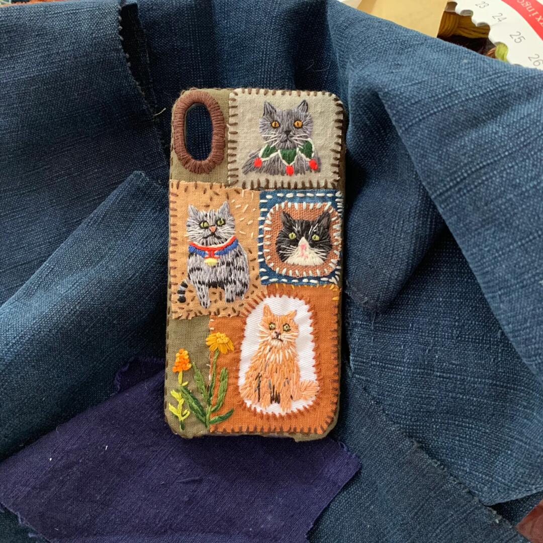 Spring Blossom Edition – Handmade Embroidered Phone Case for all models - Fiufiu#product_name